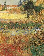 Vincent Van Gogh Garden in Bloom USA oil painting artist